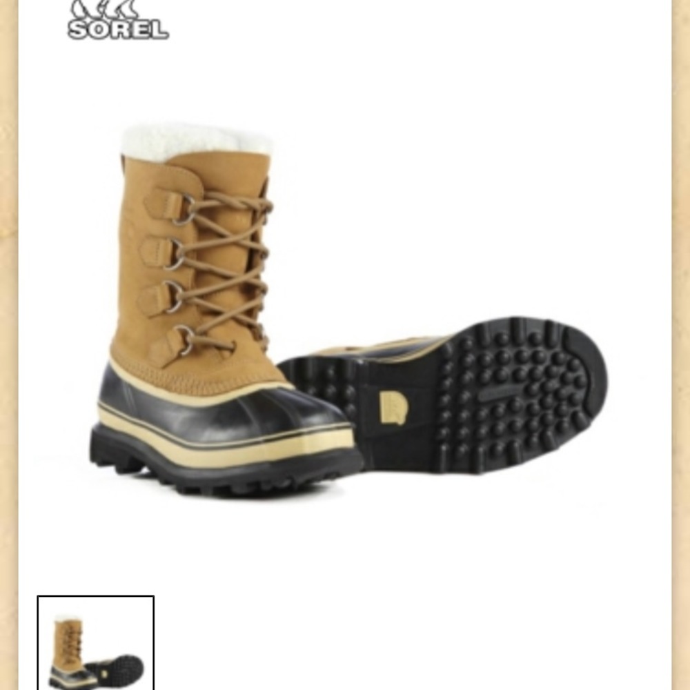 Women’s size 11 Sorel Boot Fits men’s size 8 1/2.